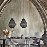 The Teardrop Black Pendant Light - L