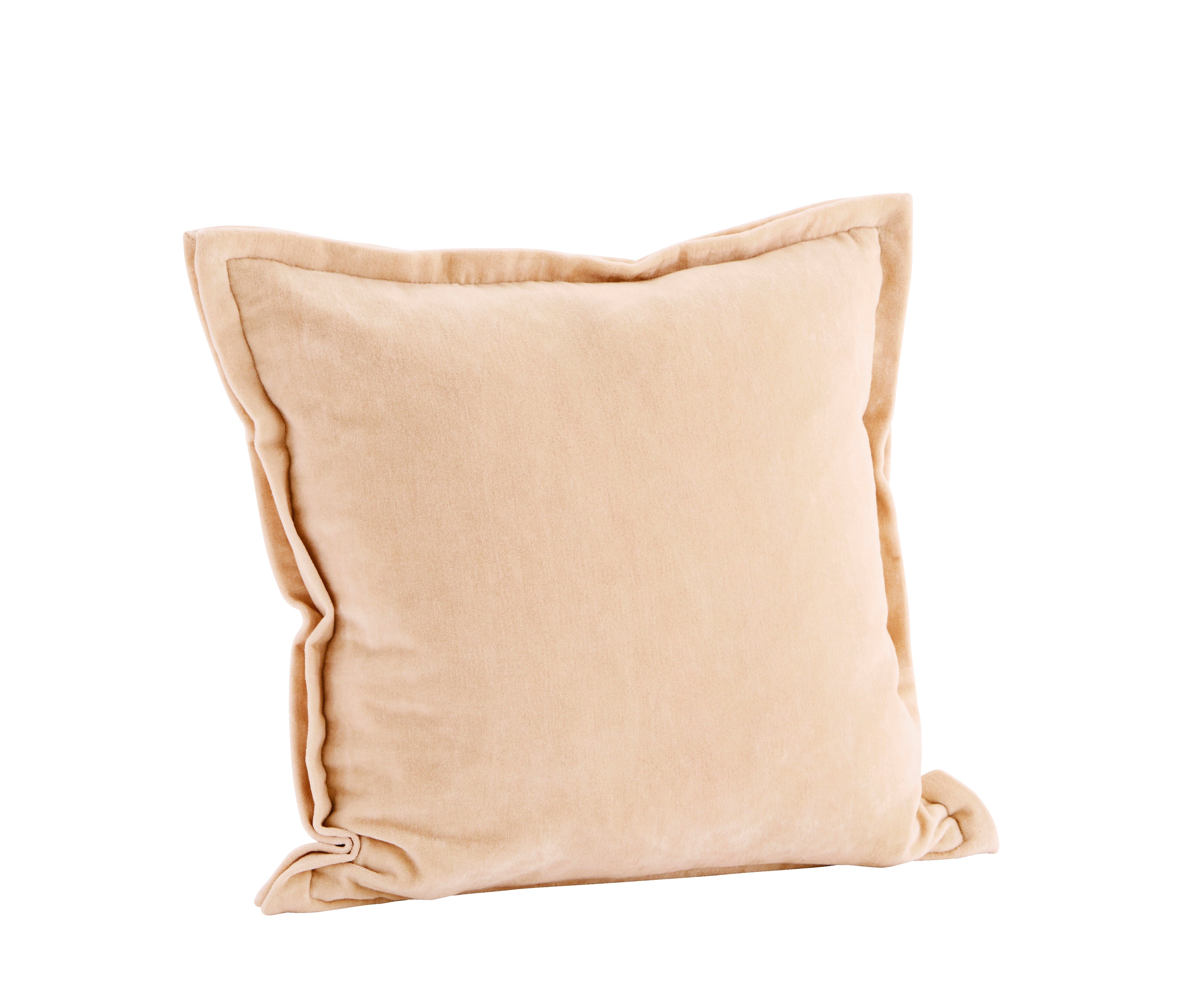 Blush Pink Velvet Cushion Cover