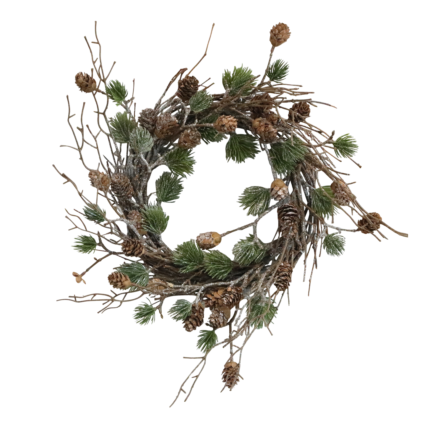 Cedar Wreath with Cones - Flo & Joe