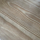 classic round wooden dining table with carved base, seats 4 and is 120cm in diameter