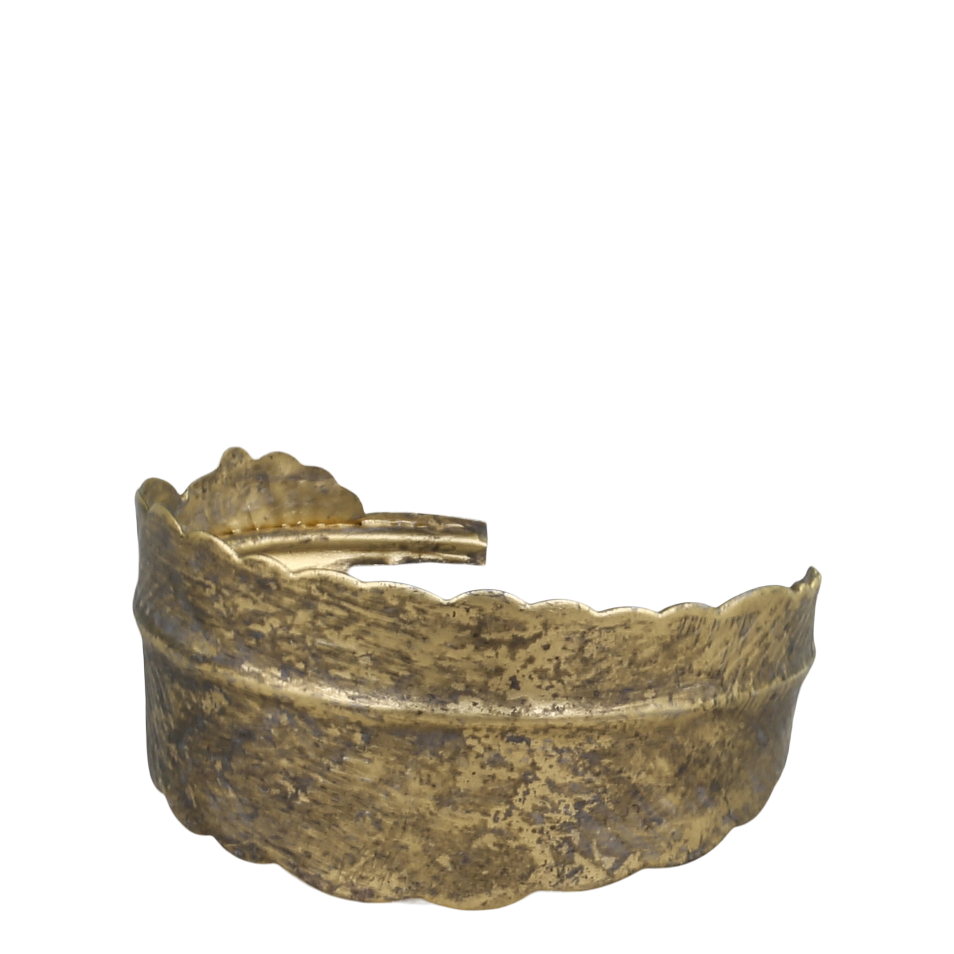 Napkin Ring Set of 4 - Gold Leaf - Flo & Joe