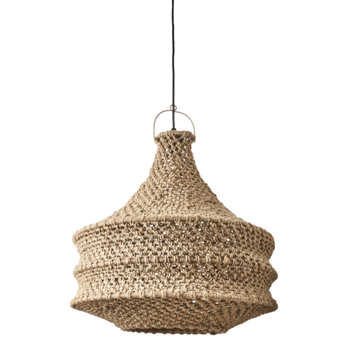 Dua Rope Pendant Shade - L - Flo & Joe