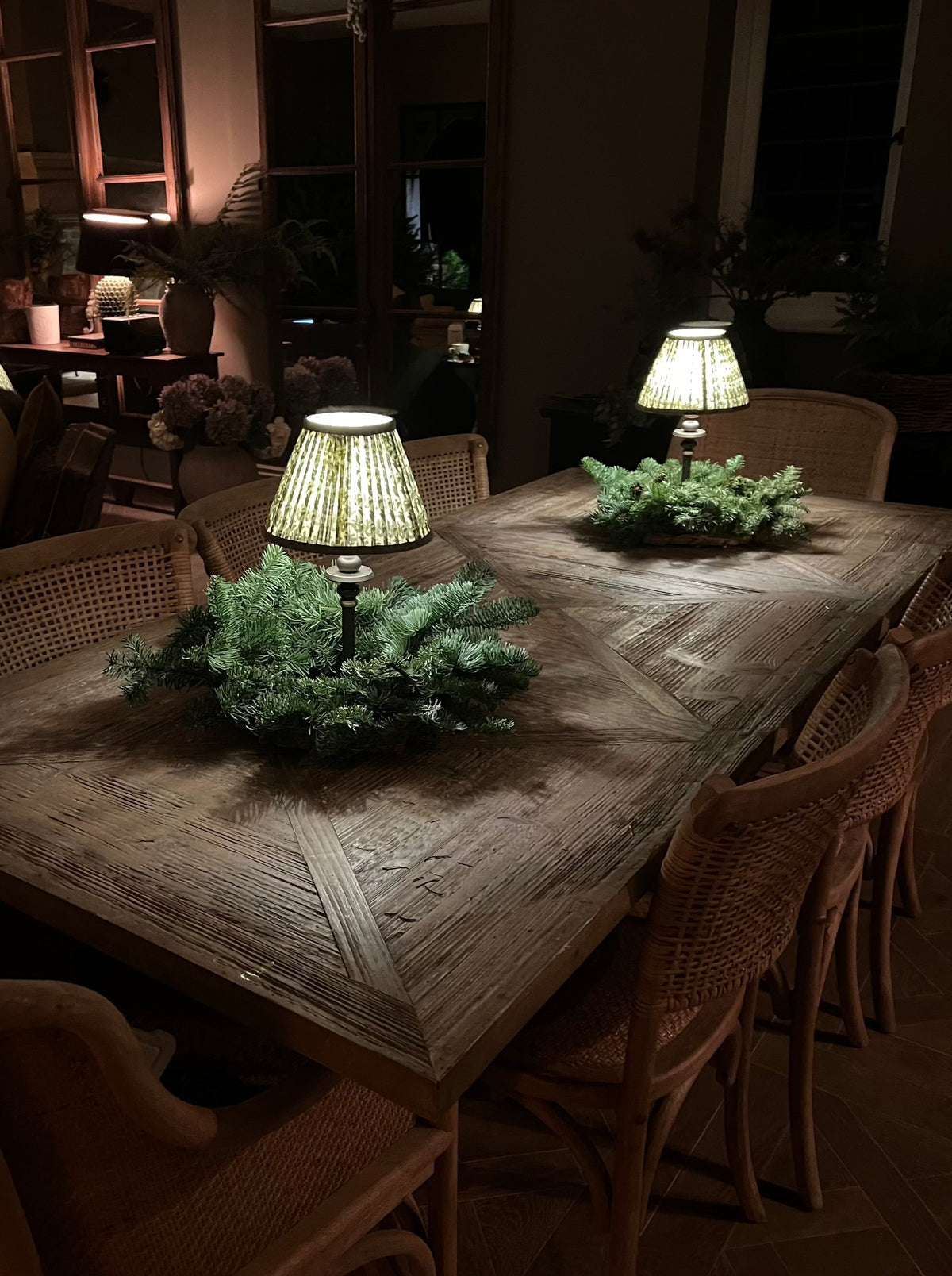 French wicker dining chair   flo & joe
