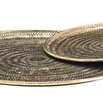 Hand Hammered Metal Tray - Flo & Joe