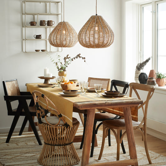 The Seagrass Drop Pendant Light