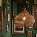 The Desert Gourd Pendant - Dark Walnut - Medium