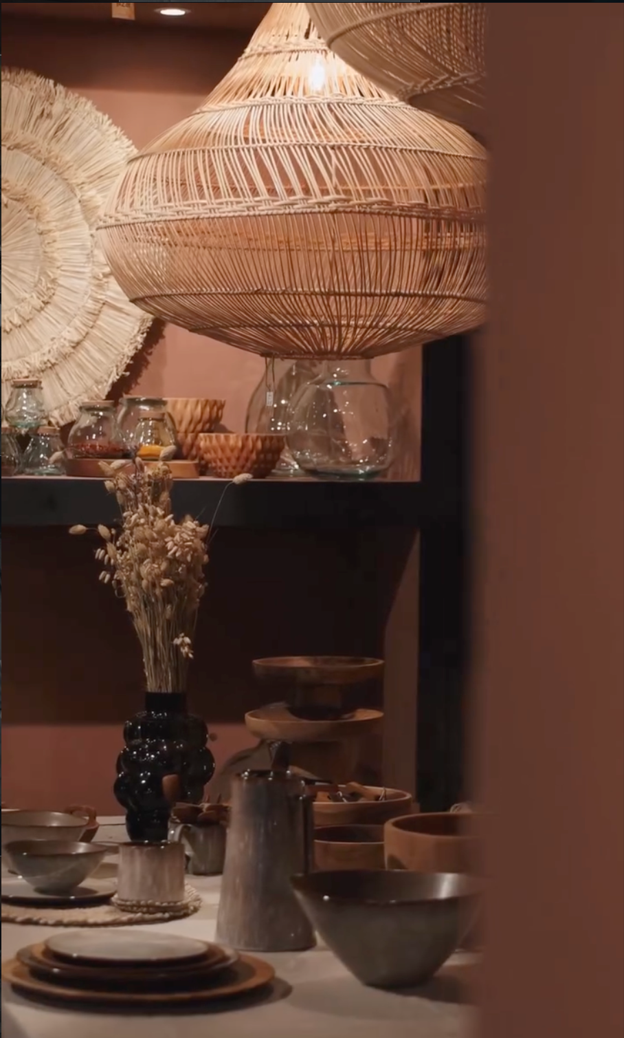 Decorative interior the drop natural pendant light   m   flo & joe
