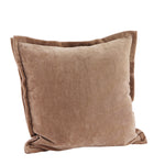 Mocha Velvet Cushion Cover - Flo & Joe
