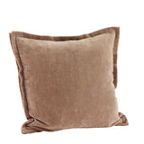 Mocha Velvet Cushion Cover - Flo & Joe