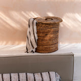 The s'il vous Plaid - Bohemian White Throw