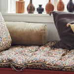 Olive Velvet Bolster Cushion - Flo & Joe