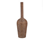 Woven wicker rattan vase shape Pendant light  - Flo & Joe