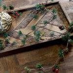 Pine Cone & Cedar Garland with Berries - Flo & Joe