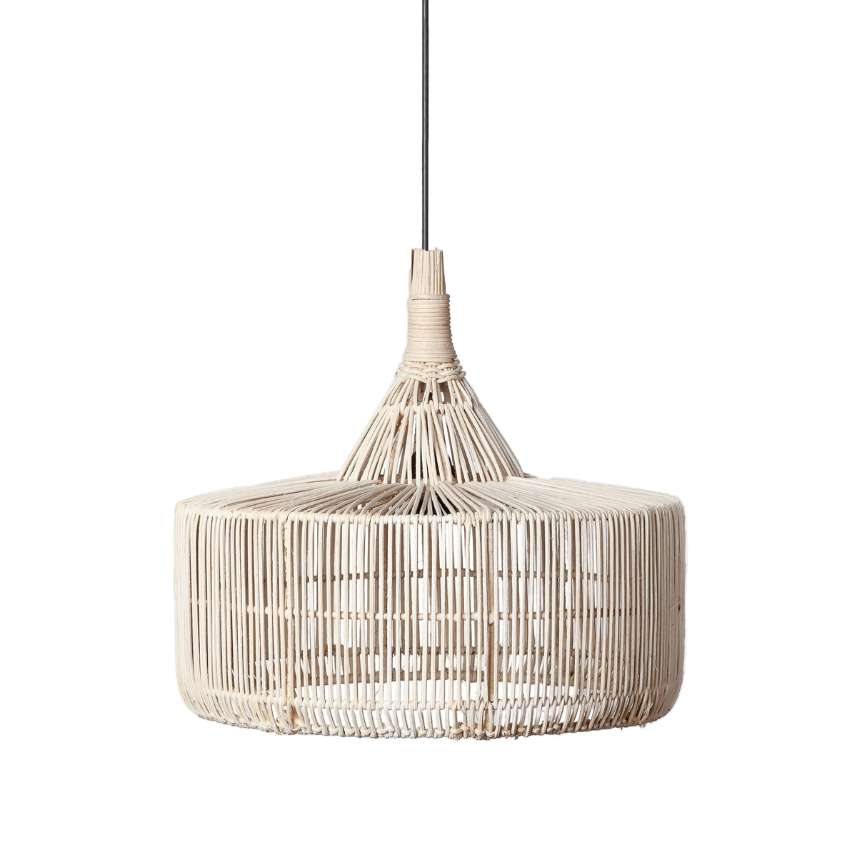 The zya light rattan pendant shade   large   flo & joe