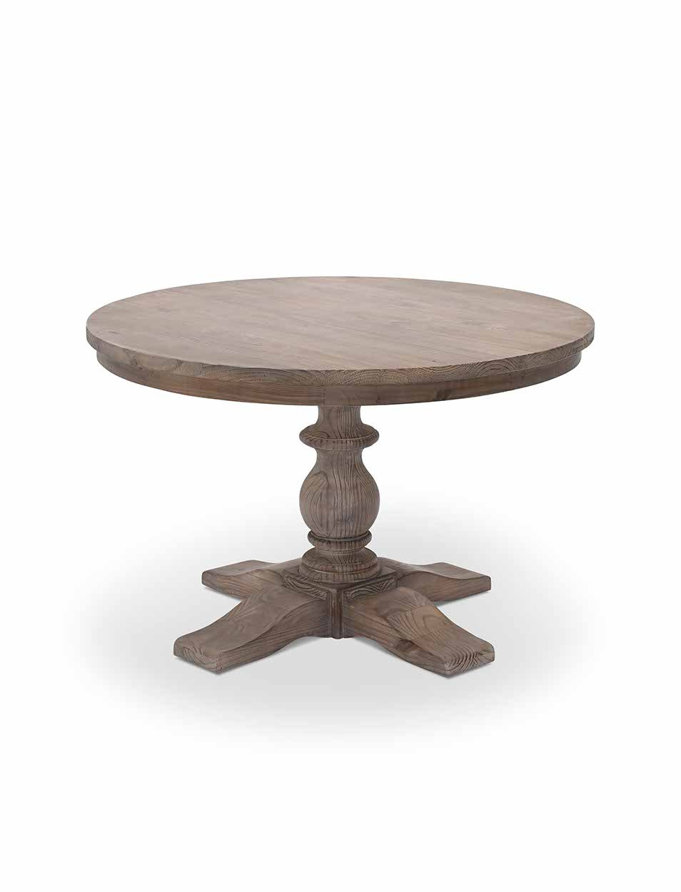 120cm round wood dining table rustic elegance