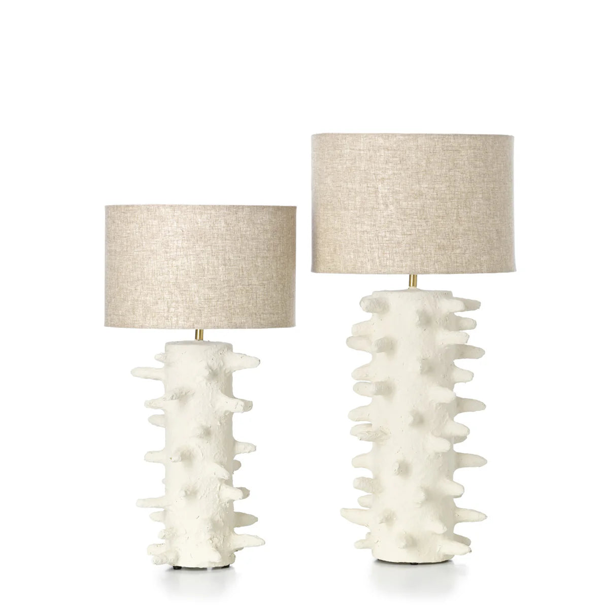 The spiketacular table lamp   white   m