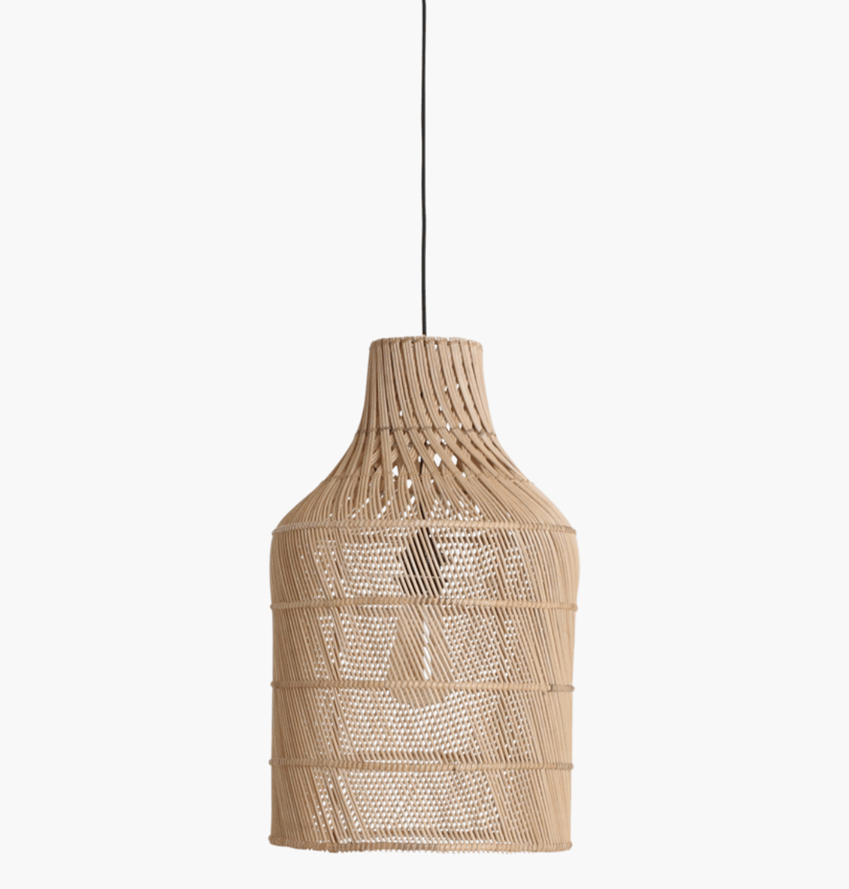 The Cloche Natural Pendant Light - L - Flo & Joe