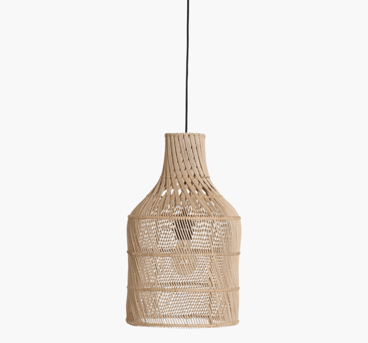 The Cloche Natural Pendant Light - M - Flo & Joe