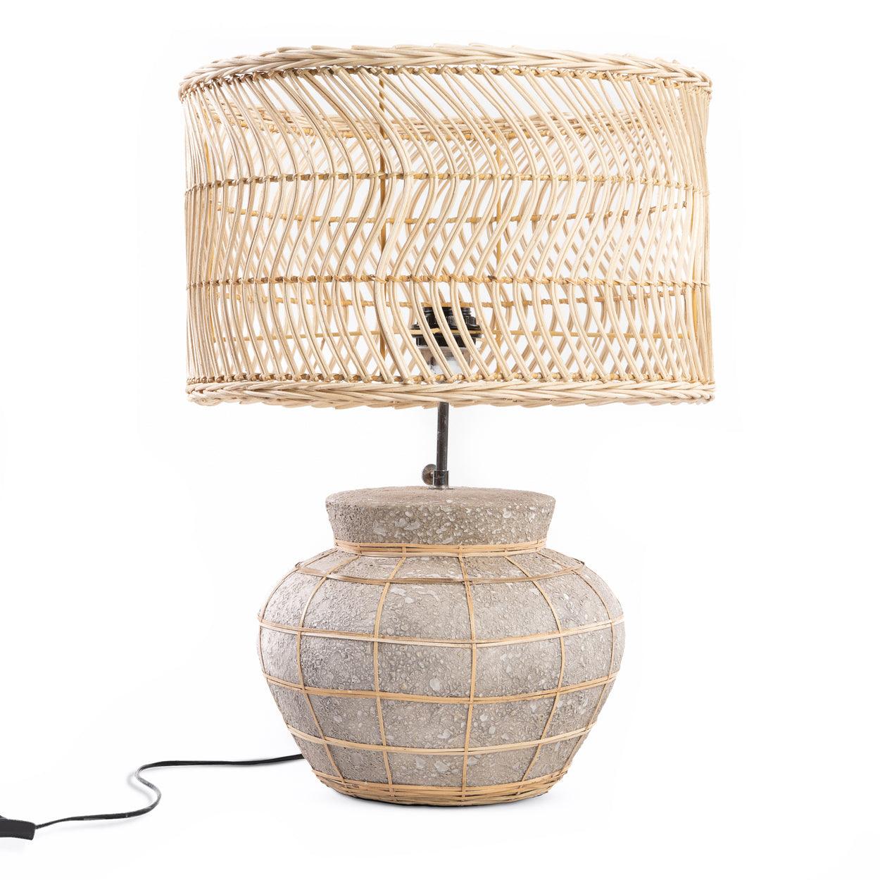 The Kythira Concrete Table Lamp - Flo & Joe