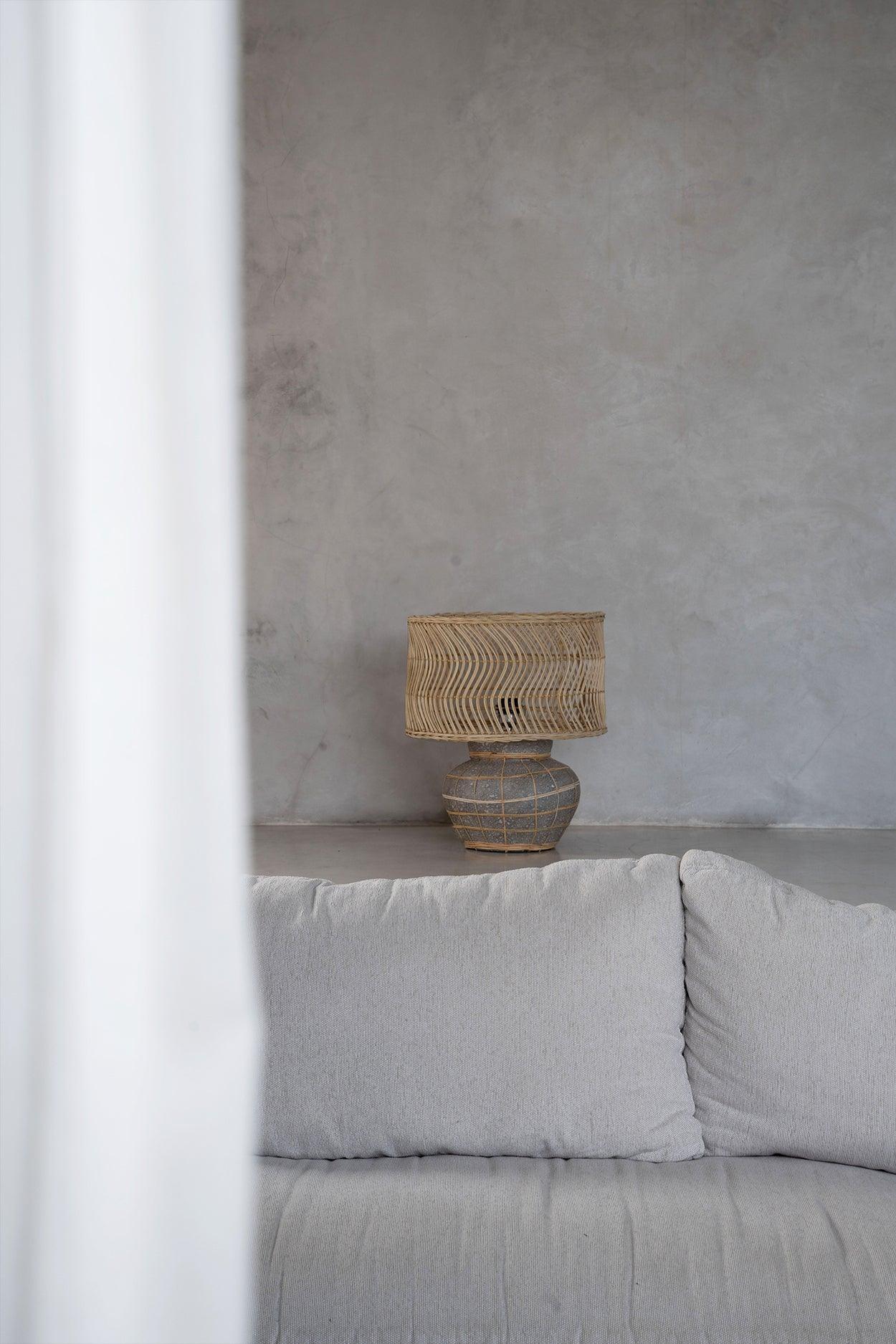 The Kythira Concrete Table Lamp - Flo & Joe