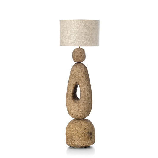 The Lampatha Christie Floor Lamp - Mud - XL