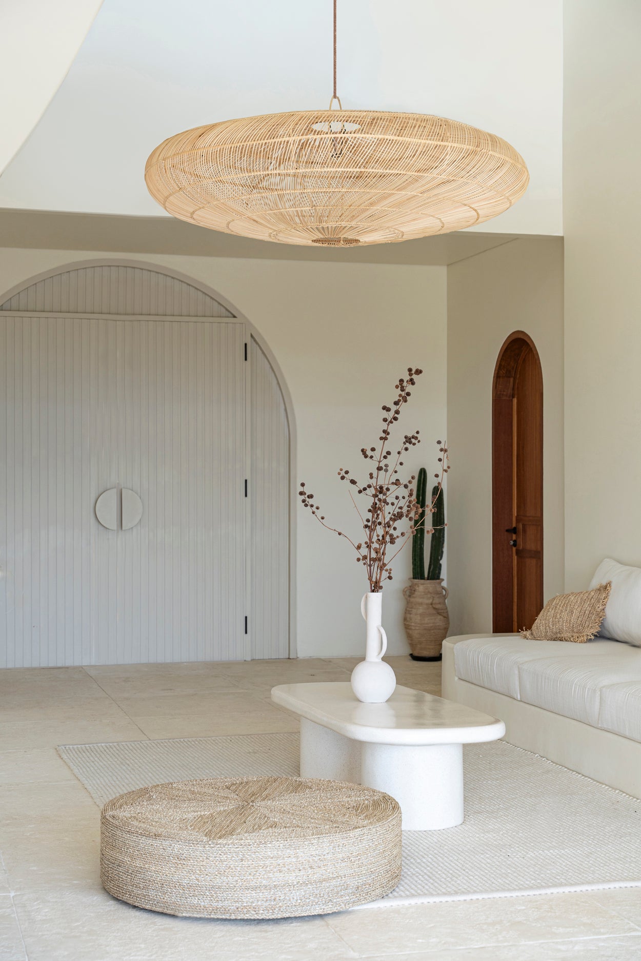 The Macaron Natural Pendant Light - XL