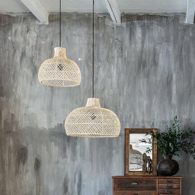 The Maze Natural Pendant Light - L - Flo & Joe