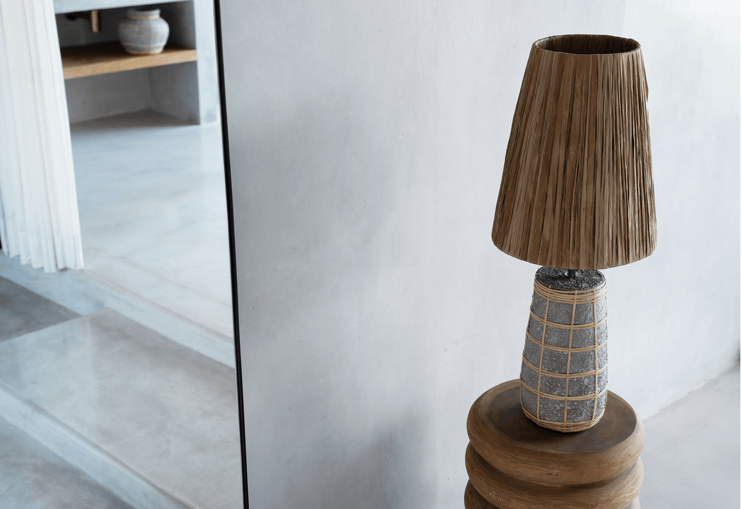 The Naxos Table Lamp - Natural - Flo & Joe