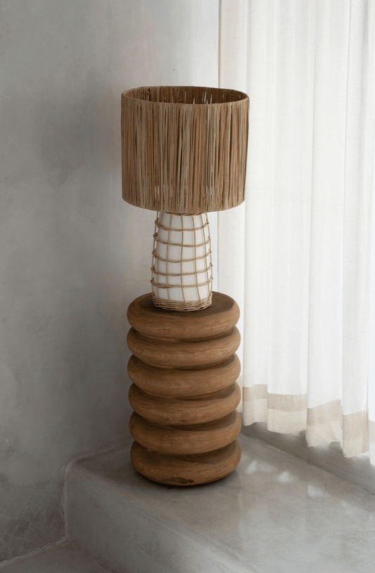 The Skiathos Table Lamp - Natural - Flo & Joe