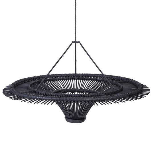 The Sky Pendant - Black - 150cm - Flo & Joe