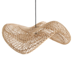 The Wave Pendant - Natural - 71cm - Flo & Joe