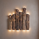 Wooden Wall Panel - Flo & Joe