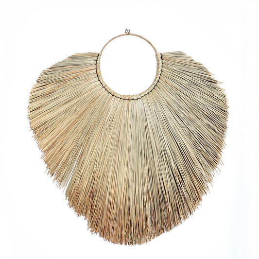 Natural Grass Leaf Handmade Wall Hanging - Flo & Joe