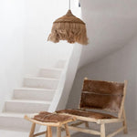 Abaca Grass Ceiling Hoola Pendant Light - Flo & Joe