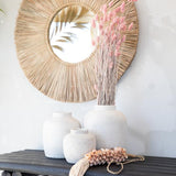 Alang Alang Mirror - Natural- L - Flo & Joe