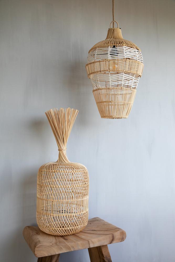 Dumpling pendant / floor light   natural   50cm   flo & joe