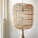 Dumpling Pendant / Floor Light - Natural - 70cm - Flo & Joe
