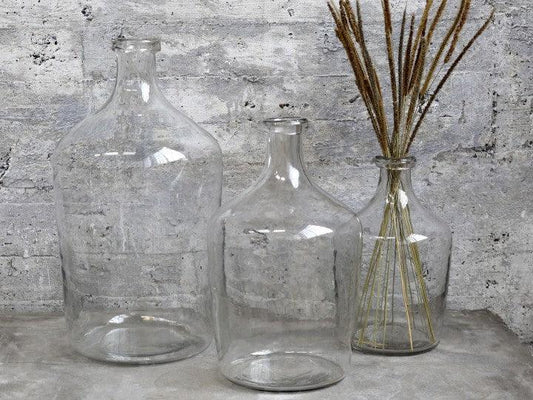 Glass Vase - 24cm - Flo & Joe