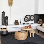 Natural Hyacinth Pouffe - Medium - Flo & Joe