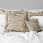 Natural Raffia Square Cushion Cover - 40x 40cm - Flo & Joe