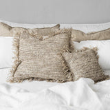Natural Raffia Square Cushion Cover - 40x 40cm - Flo & Joe