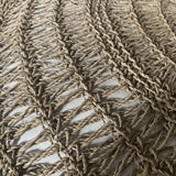 Natural Seagrass Pouffe - Flo & Joe