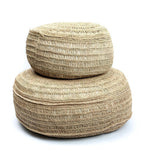 Natural Seagrass Pouffe - 60 - Flo & Joe