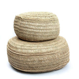 Natural Seagrass Pouffe - 60 - Flo & Joe