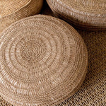 Natural Seagrass Pouffe - 60 - Flo & Joe