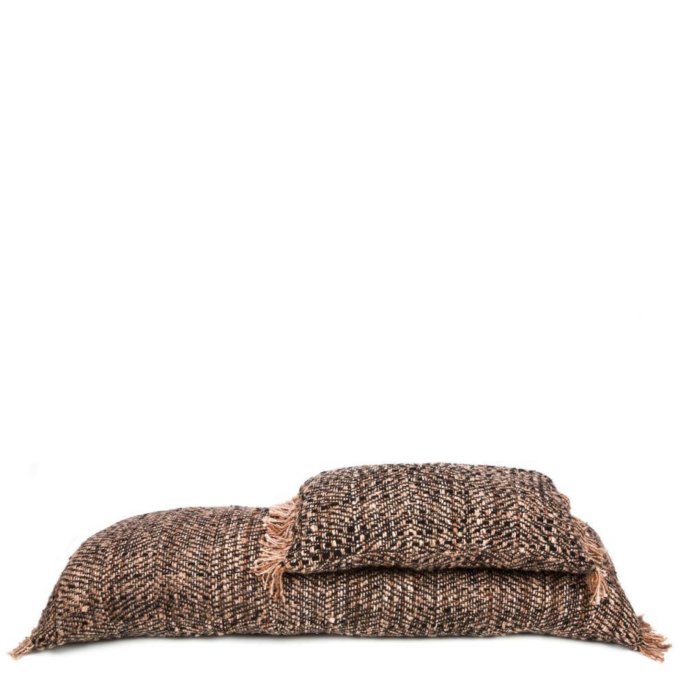 Oh my gee cushion cover   black copper 100 x 35 cm   flo & joe