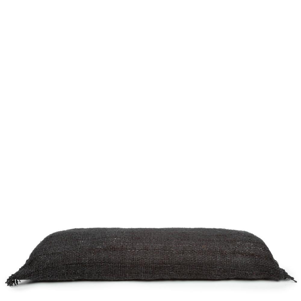 Oh my gee cushion cover   black navy 100 x 35 cm   flo & joe