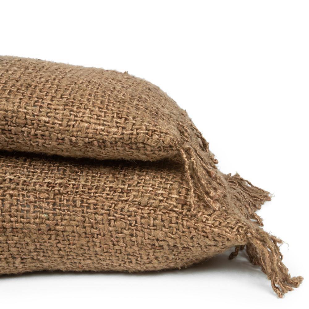 Oh My Gee Cushion Cover - Brown 100 x 35cm - Flo & Joe