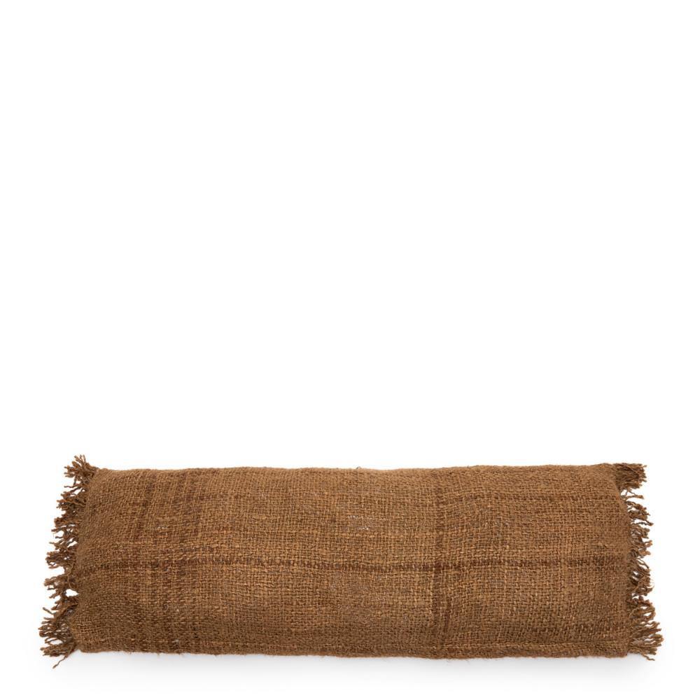 Oh my gee cushion cover   brown 100 x 35cm   flo & joe