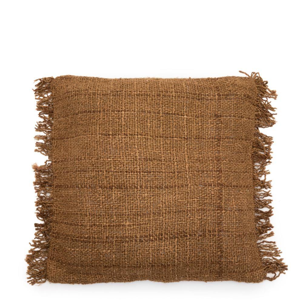 Oh my gee cushion cover   brown 60 x 60cm   flo & joe